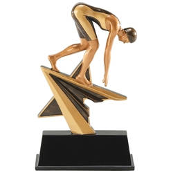 Swimming Female Star Power Trophies