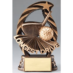 Golf Longest Drive Trophies