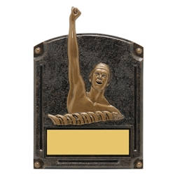 Swimming Male Legends of Fame Trophy/Plaque