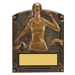 Track Female Legends of Fame Trophy/Plaque