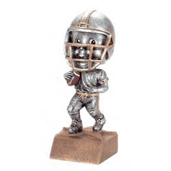 Football Bobblehead Trophy with Face