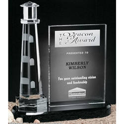 Journey Point Lighthouse Crystal Awards