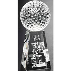 Tapered Golf Crystal Awards