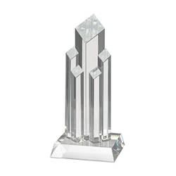 Diamond Tower Crystal Award
