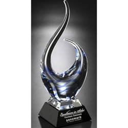 Blue Wave Glass Art Awards