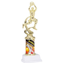 Basketball Male Sports Motion Column Trophies