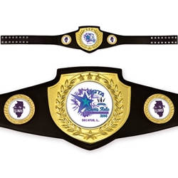 Custom Champion Award Belts Shield Series