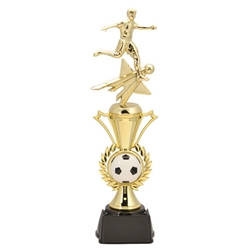 Soccer Male Radiance Assembled Trophies
