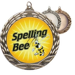 Spelling Bee Insert Medals