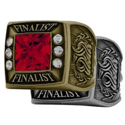 Finalist Ring with your choice of gemstone