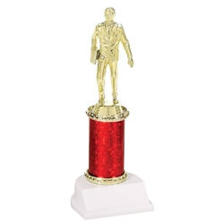 Salesman Dundie Award Column Trophies