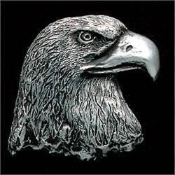 Eagle Head Pewter Accent