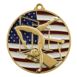 Gymnastics Patriotic Medals