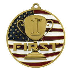 1st Place Patriotic Medals
