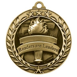 Readers are Leaders Wreath Medals