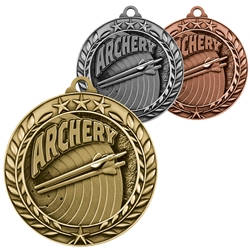 Archery Wreath Medals