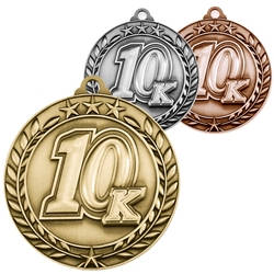 10K Wreath Medals