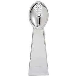 Chrome Lombardi Replica Super Bowl Trophy