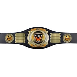 Custom Champion Perpetual Award Belt with 6 Plates