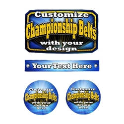 Custom Award Belt Inserts