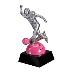 Female Bowling Motion Extreme Trophies