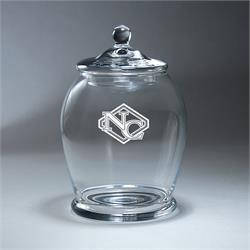 Clear Glass BonBon Bowl with Lid