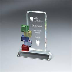 Cornerstone Excellence Optic Crystal Award Large