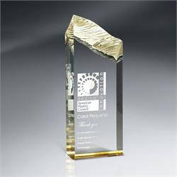 Gold Spectrum Chisel Carved Tower Award