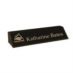 Leatherette Name Bar