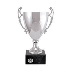 Silver Metal Trophy Cup Small