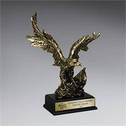 Soaring Excellence Gold Eagle Award Trophy