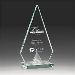 Aiguille Glass Award Trophy