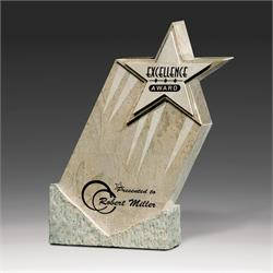 Shooting Star Stone Award Trophy