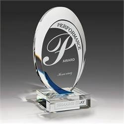 Stellar Distinction Crystal Award Trophy