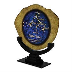 Titan Triumph Art Glass Award Trophy