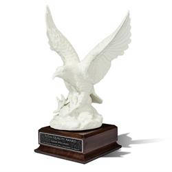 Virtuous Porcelain Eagle Award Trophy