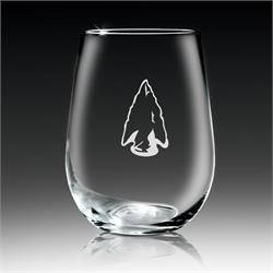 White Wine Stemless Glass