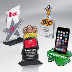 Custom Shaped Acrylic Awards 3/8" thick (up to 33 square inches)