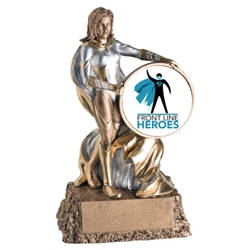 Front Line Super Heroine Award Trophy