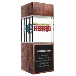 Unconventional Hero Award Trophy