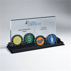 Acrylic Challenge Coin Stand
