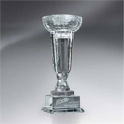 Crystal Towers Cup shaped Trophy