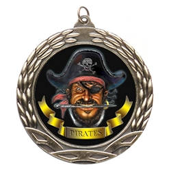 Pirate Mascot Medals