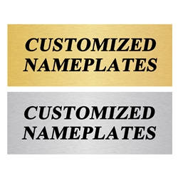 Custom Name Plates | Trophy Plates